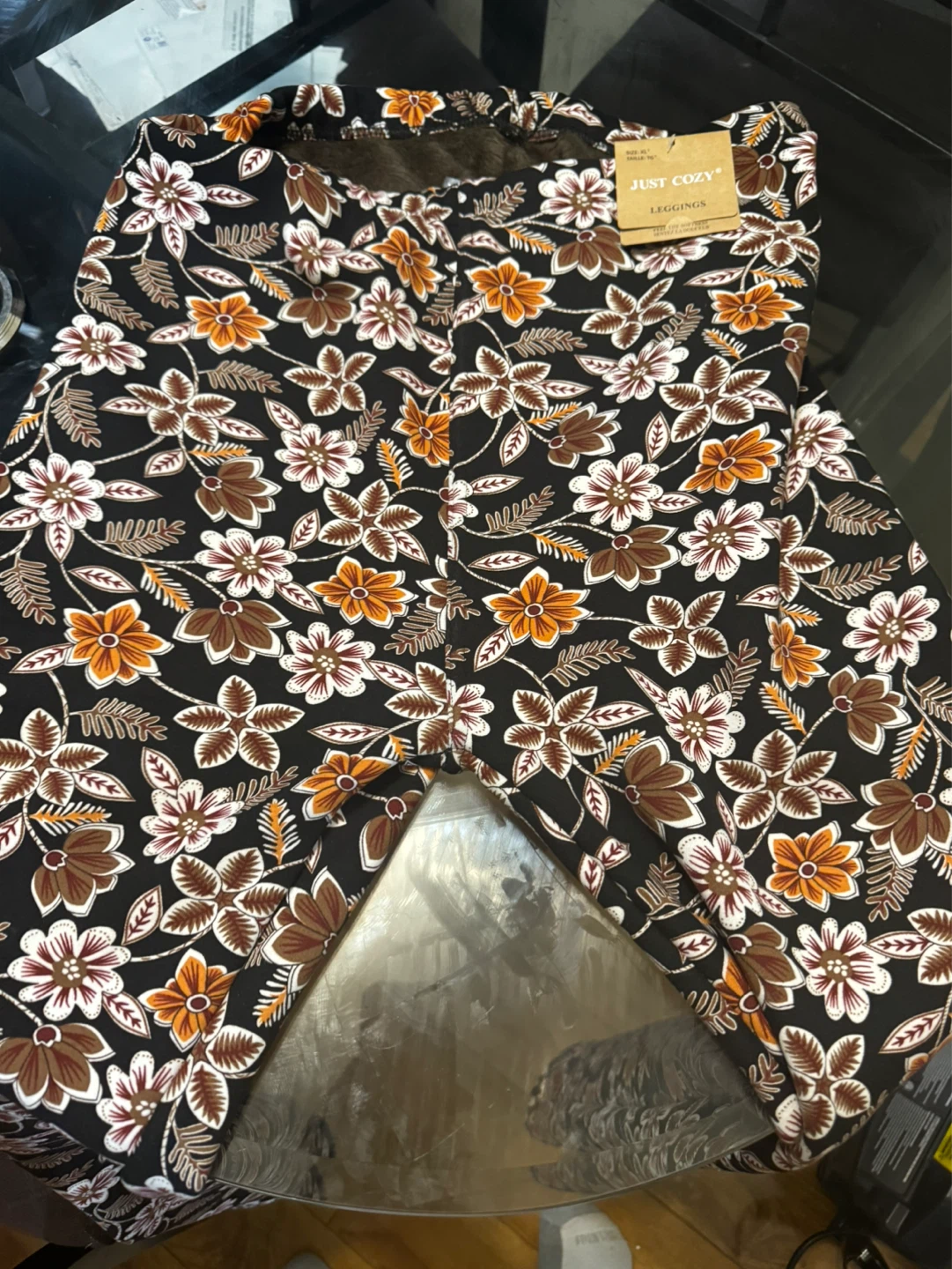 Just Cozy Leggings - Tie Dye & Floral Patterns - photo 3