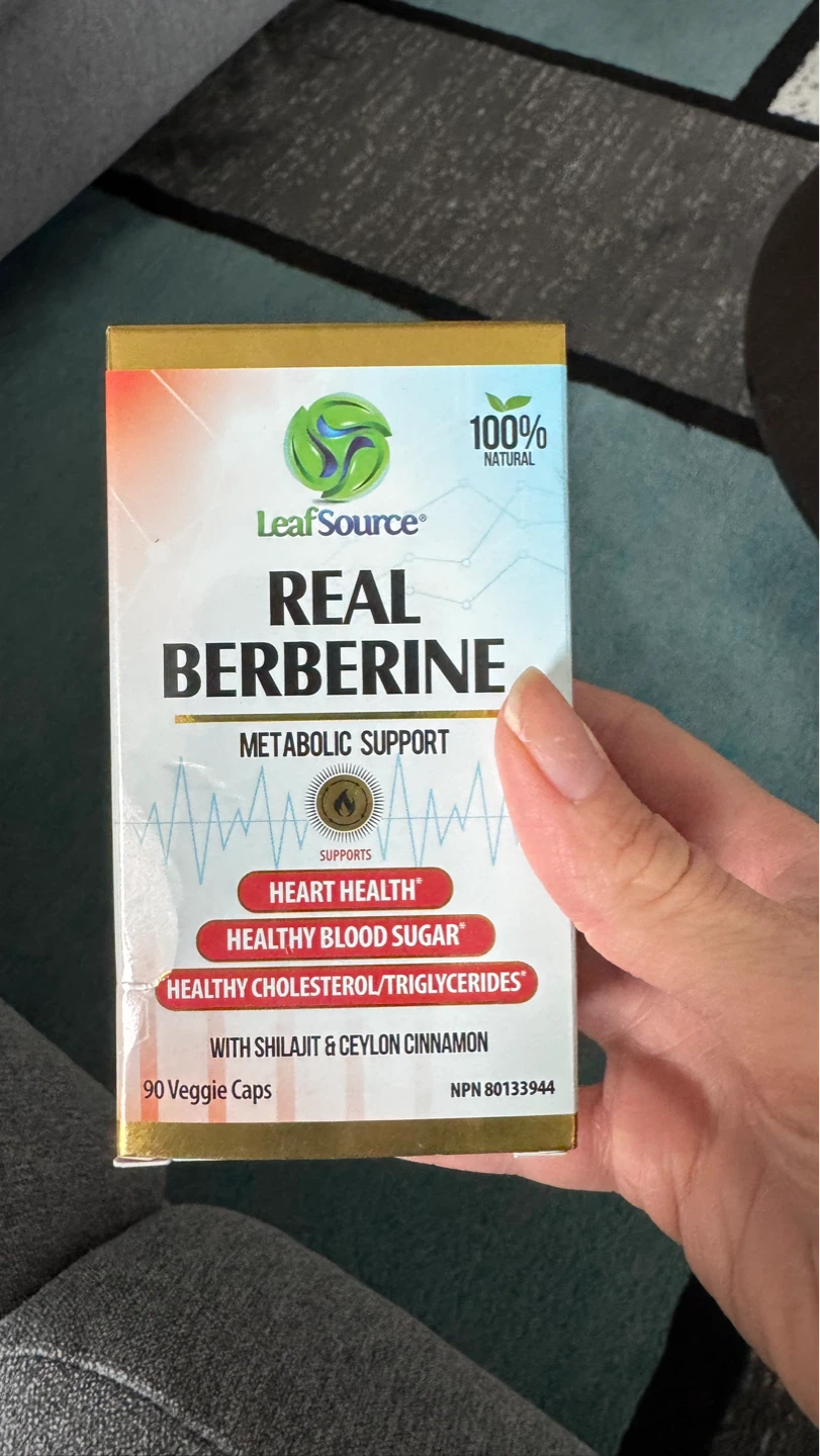 Leaf Source Real Berberine - 90 Veggie Caps