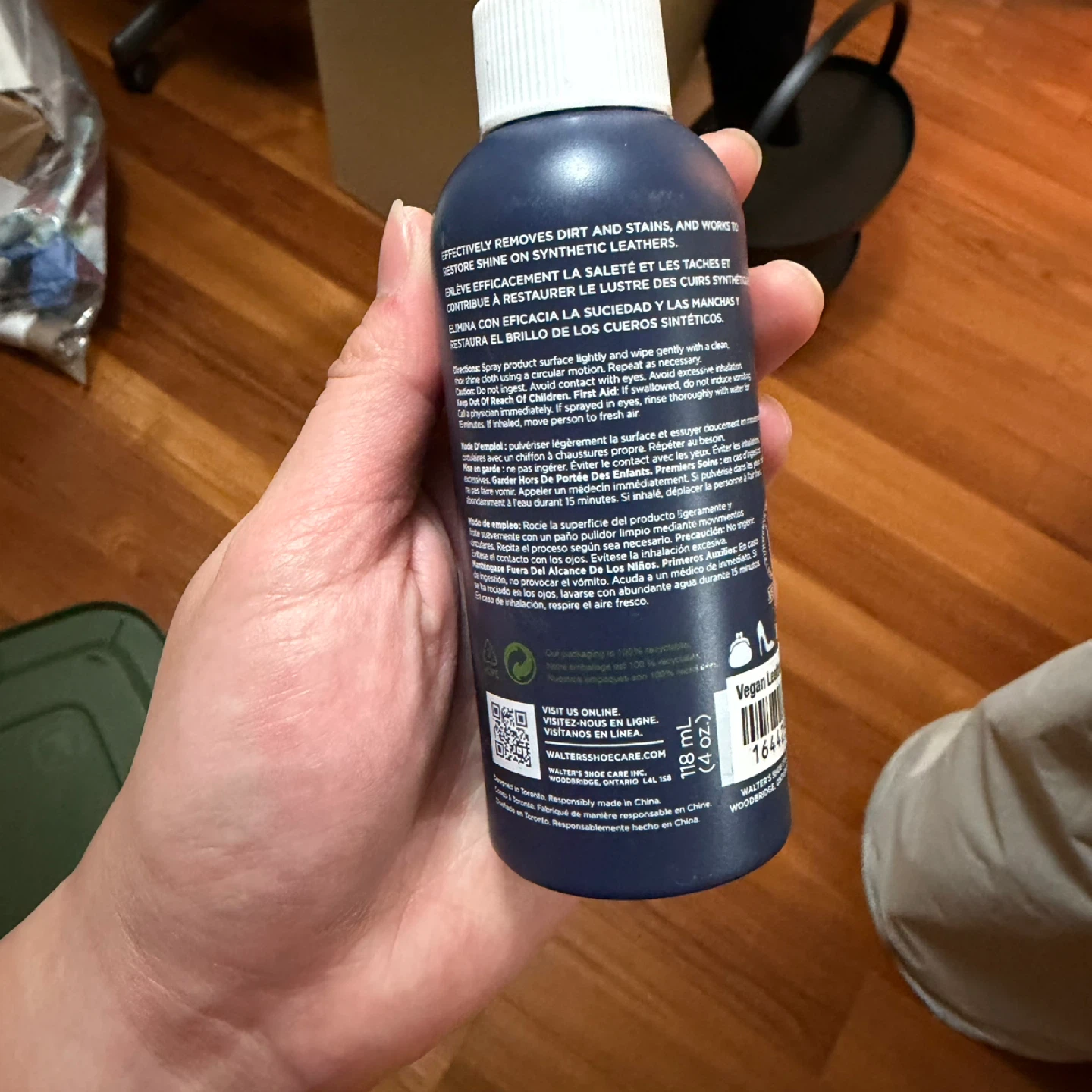 Walter's Vegan Leather Shine Spray - 118 mL - photo 2