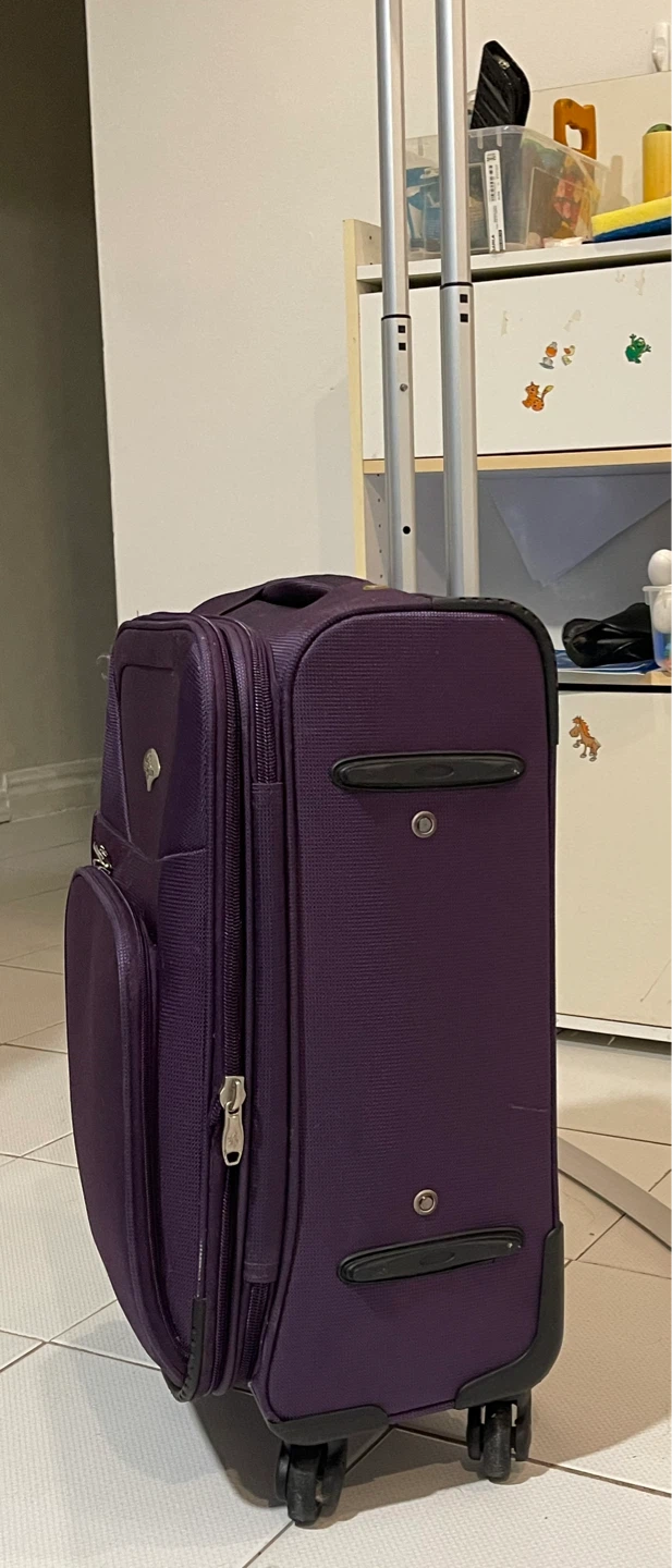 Purple St. Alexander Polo Club Spinner Suitcase - photo 3