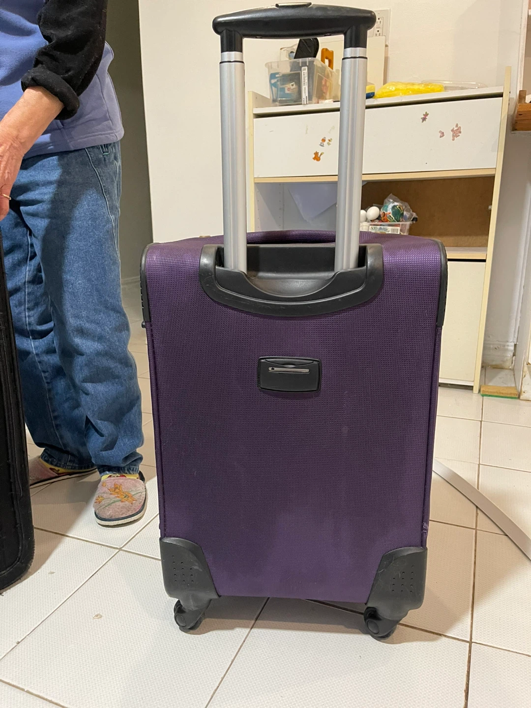 Purple St. Alexander Polo Club Spinner Suitcase - photo 5