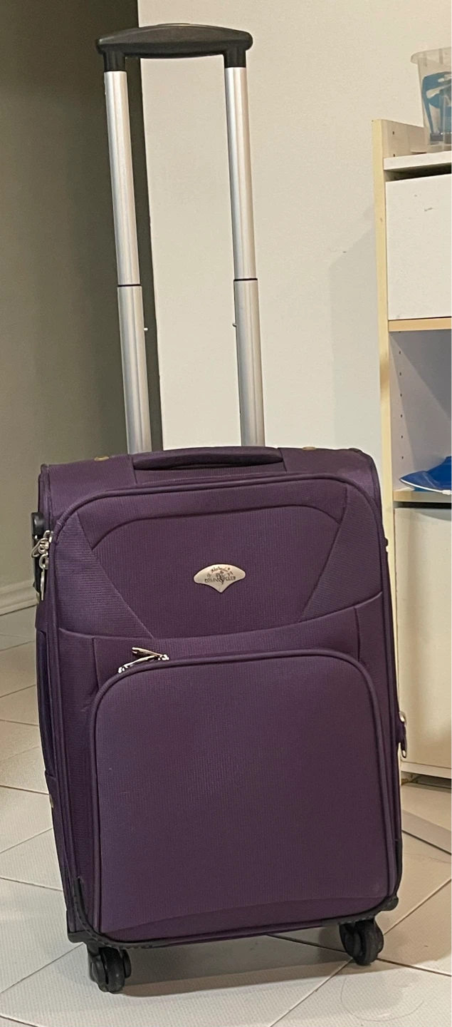 Purple St. Alexander Polo Club Spinner Suitcase - photo 2