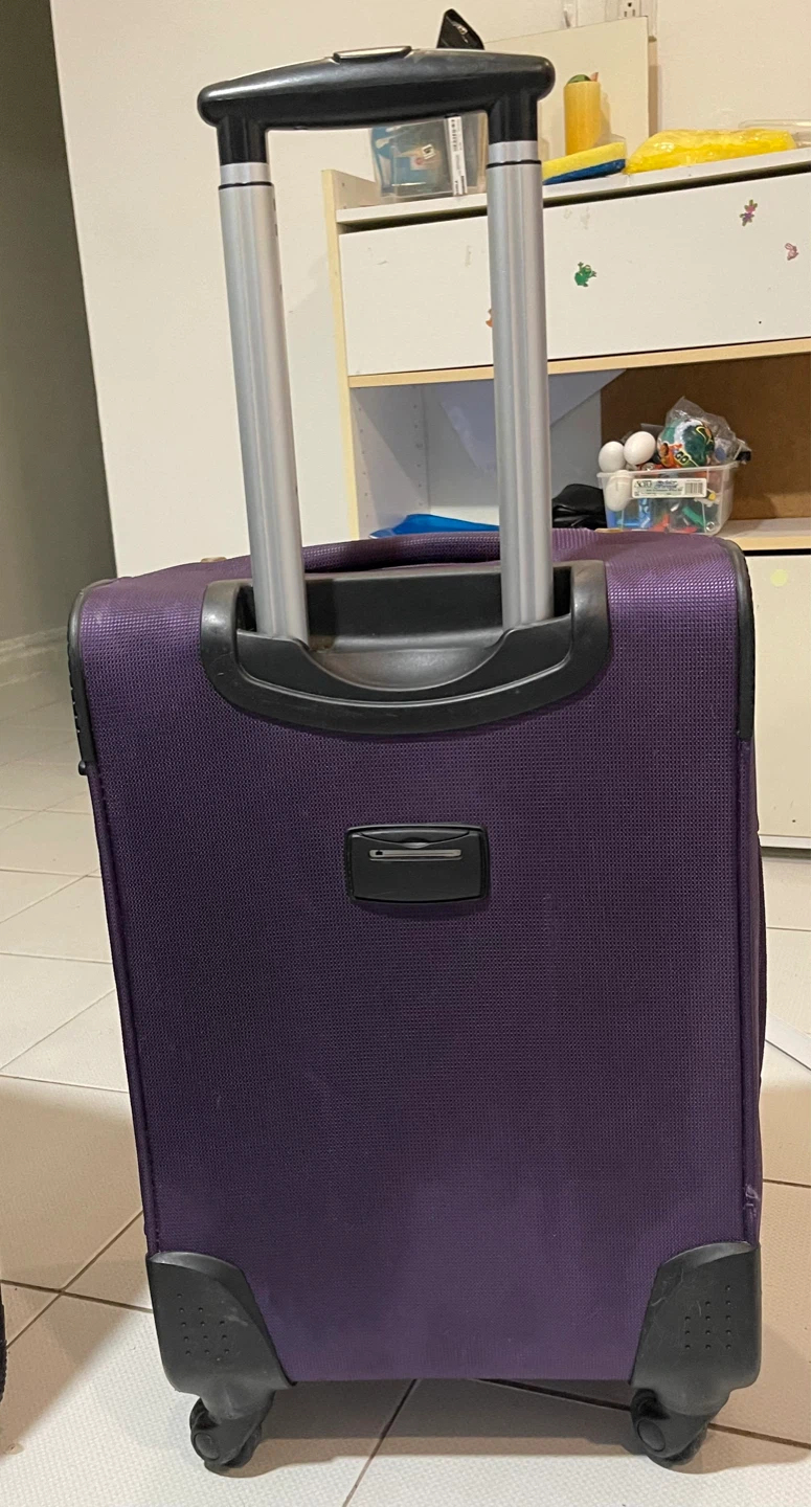 Purple St. Alexander Polo Club Spinner Suitcase - photo 4