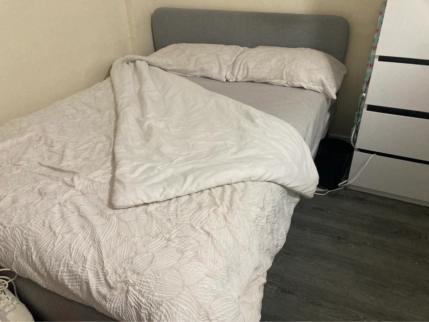 Double Bed Frame + mattress