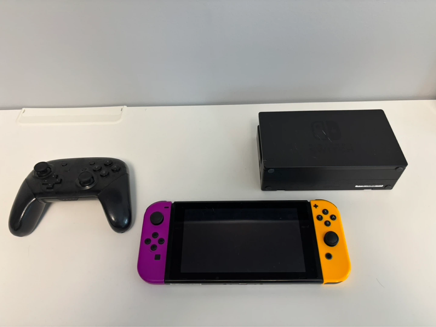 Nintendo Switch Console - Purple and Orange Joy-Cons
