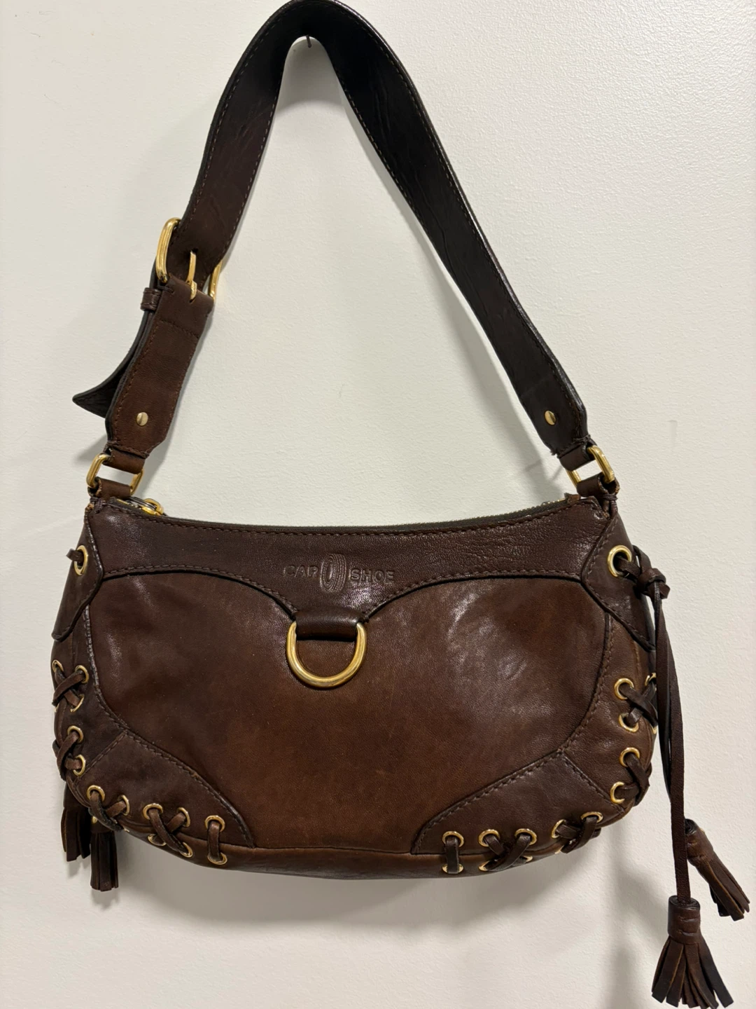 Car Shoe Original Leather Bag