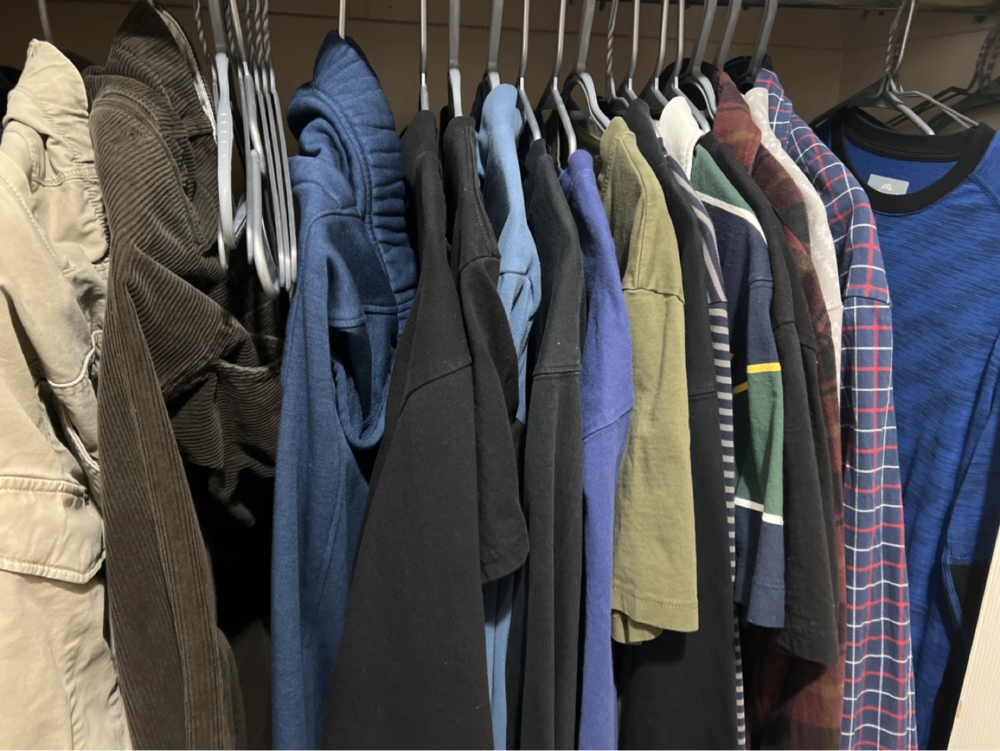 Assorted Men's T-Shirts and Hoodies