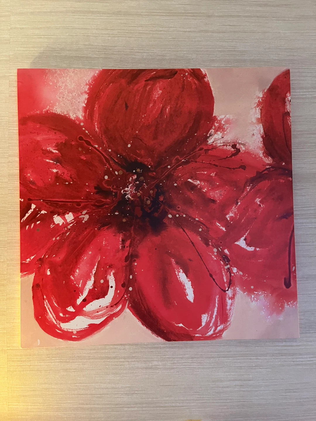 Poppy Design Canvas Art - 3’ square
