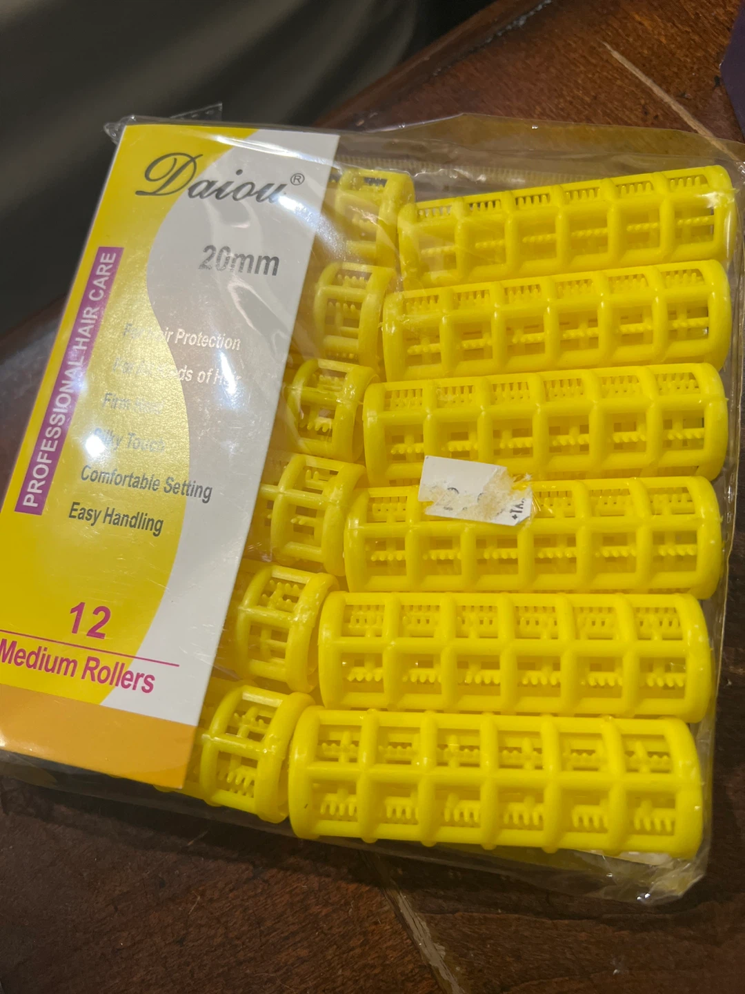 Daiou 20mm Medium Hair Rollers - 12 Pack