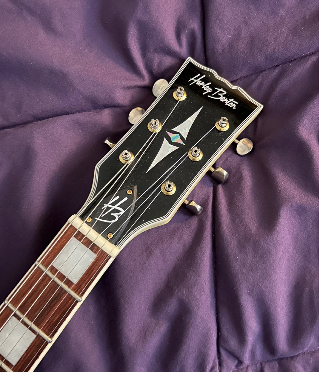 HARLEY BENTON SG ELECTRIC GUITAR - photo 2