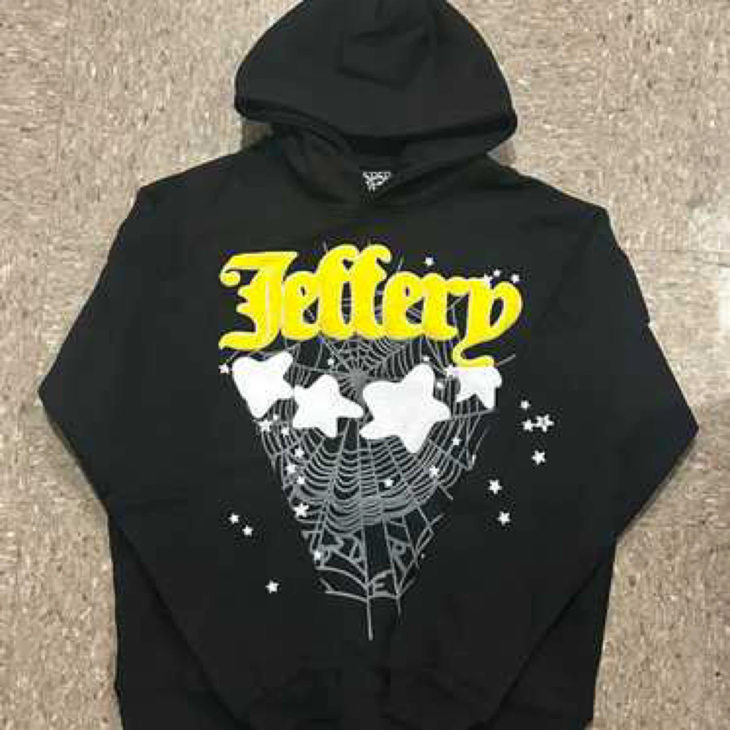 Jeffrey "Web" Hoodie Black