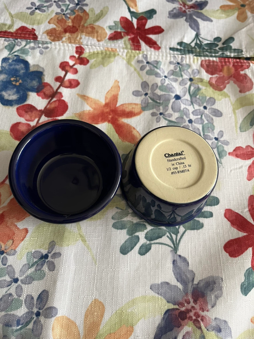 Chantal Cobalt Blue Ramekins (Set of 2) - photo 2