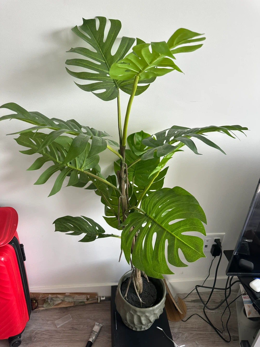 Large Artificial Monstera Plant