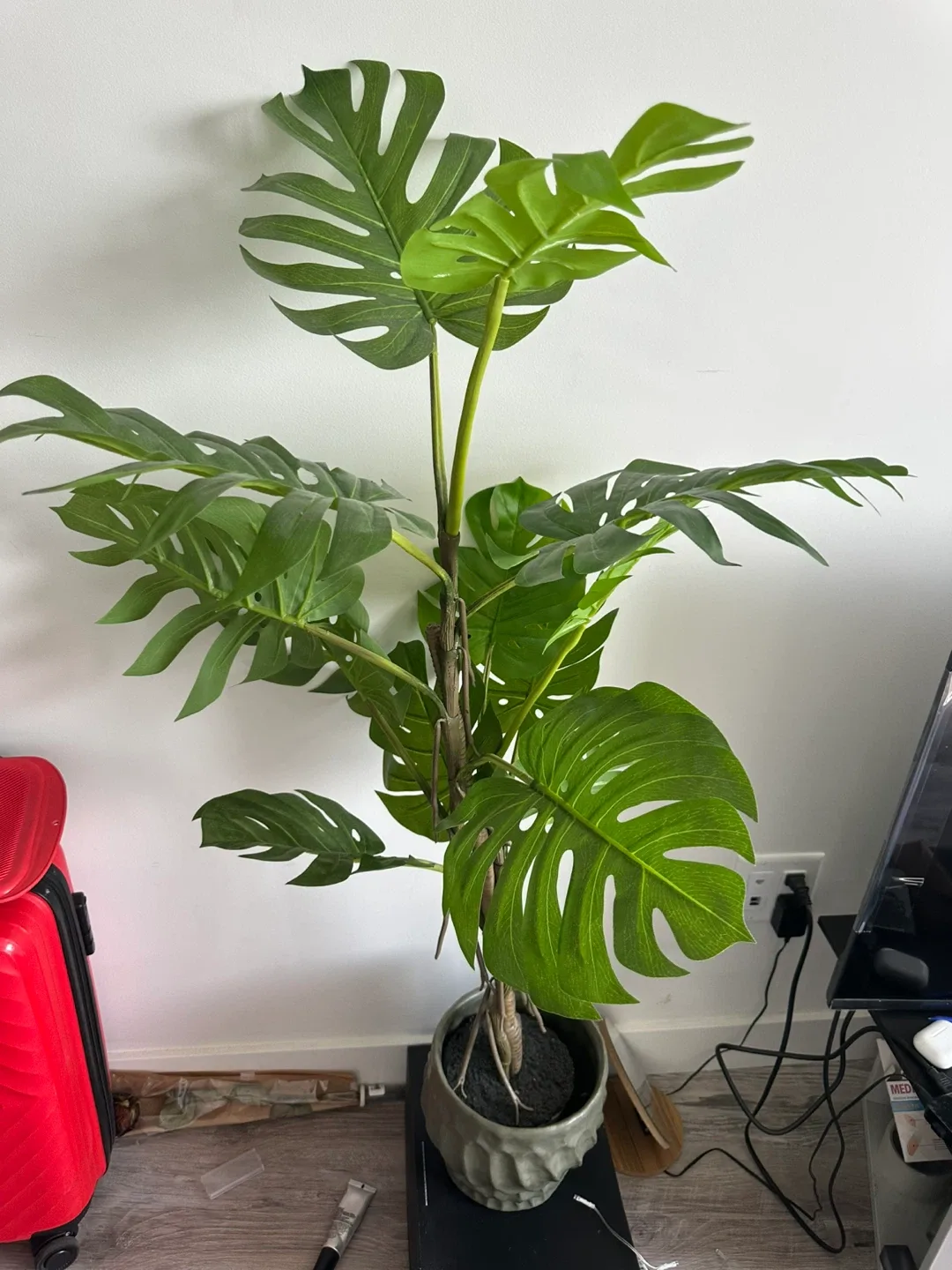 Large Artificial Monstera Plant