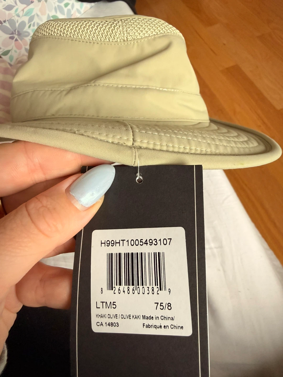 Tilley Airflo Hat - Khaki Olive - Size 7 5/8 - photo 3