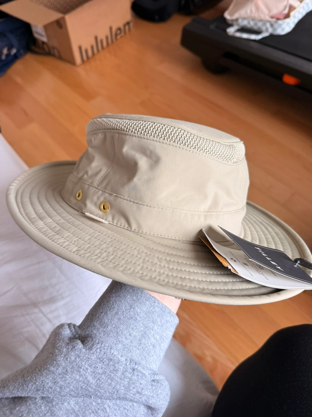 Tilley Airflo Hat - Khaki Olive - Size 7 5/8