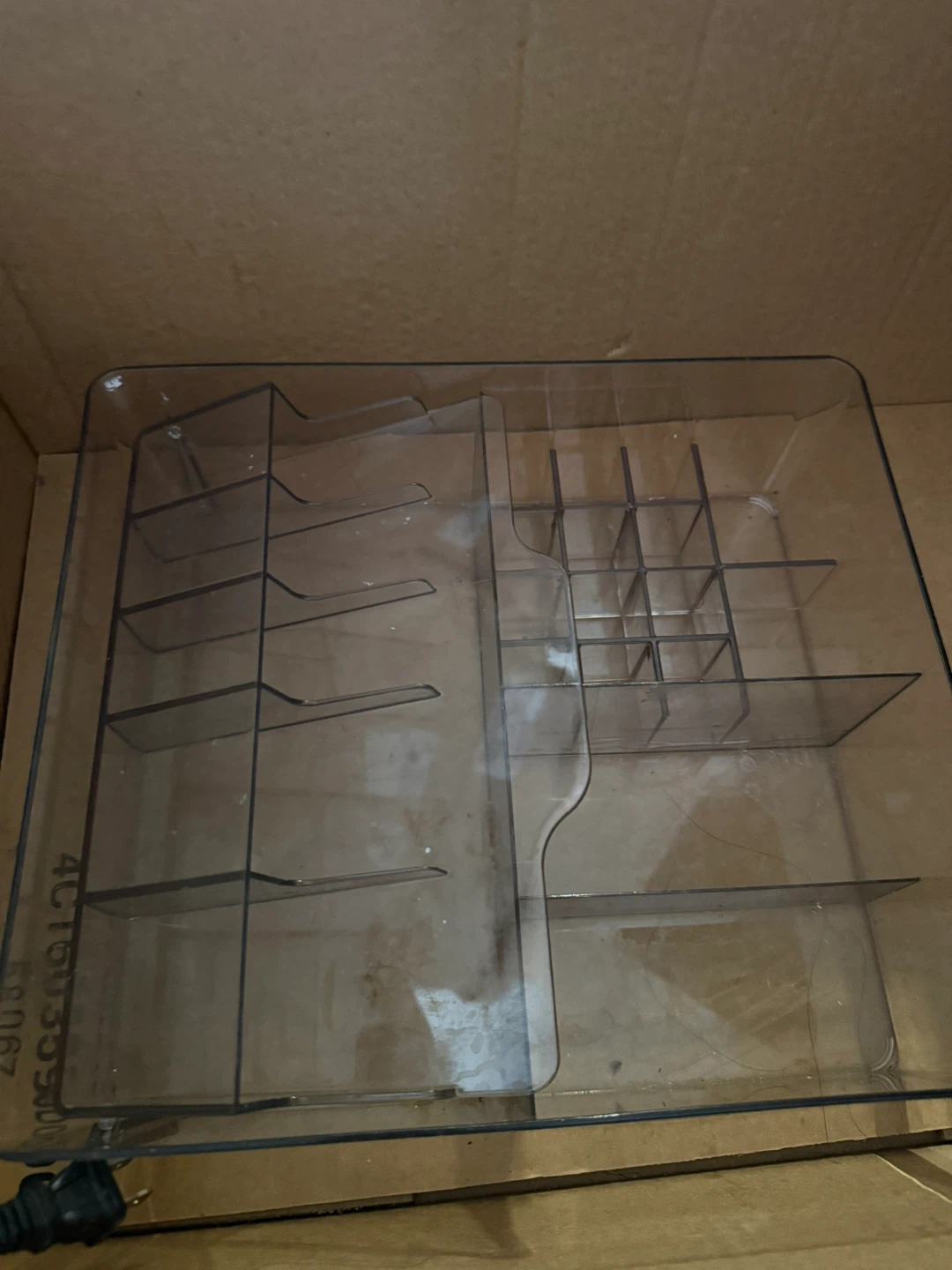 Clear Acrylic Organizer