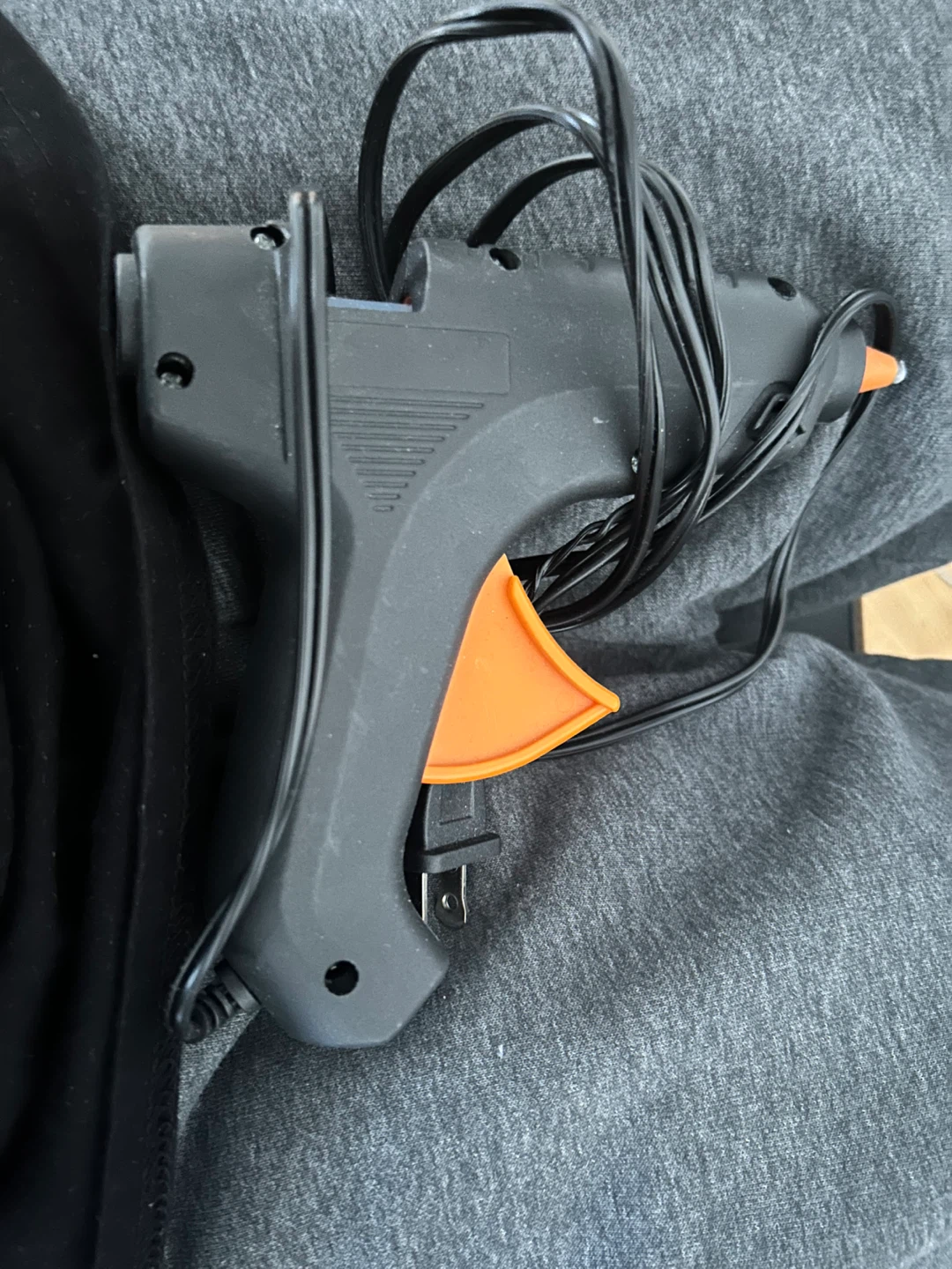 Black and Orange Corded Glue Gun - photo 4