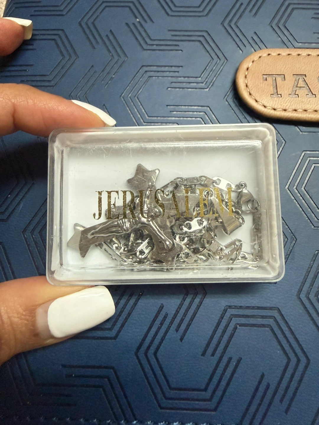 Men’s Stainless Steel Cross – Jerusalem Souvenir - photo 5