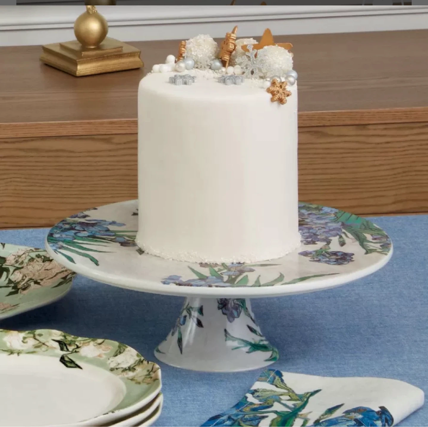 The Met Store Tableware*Van Gogh Irises Cake Stand - photo 3