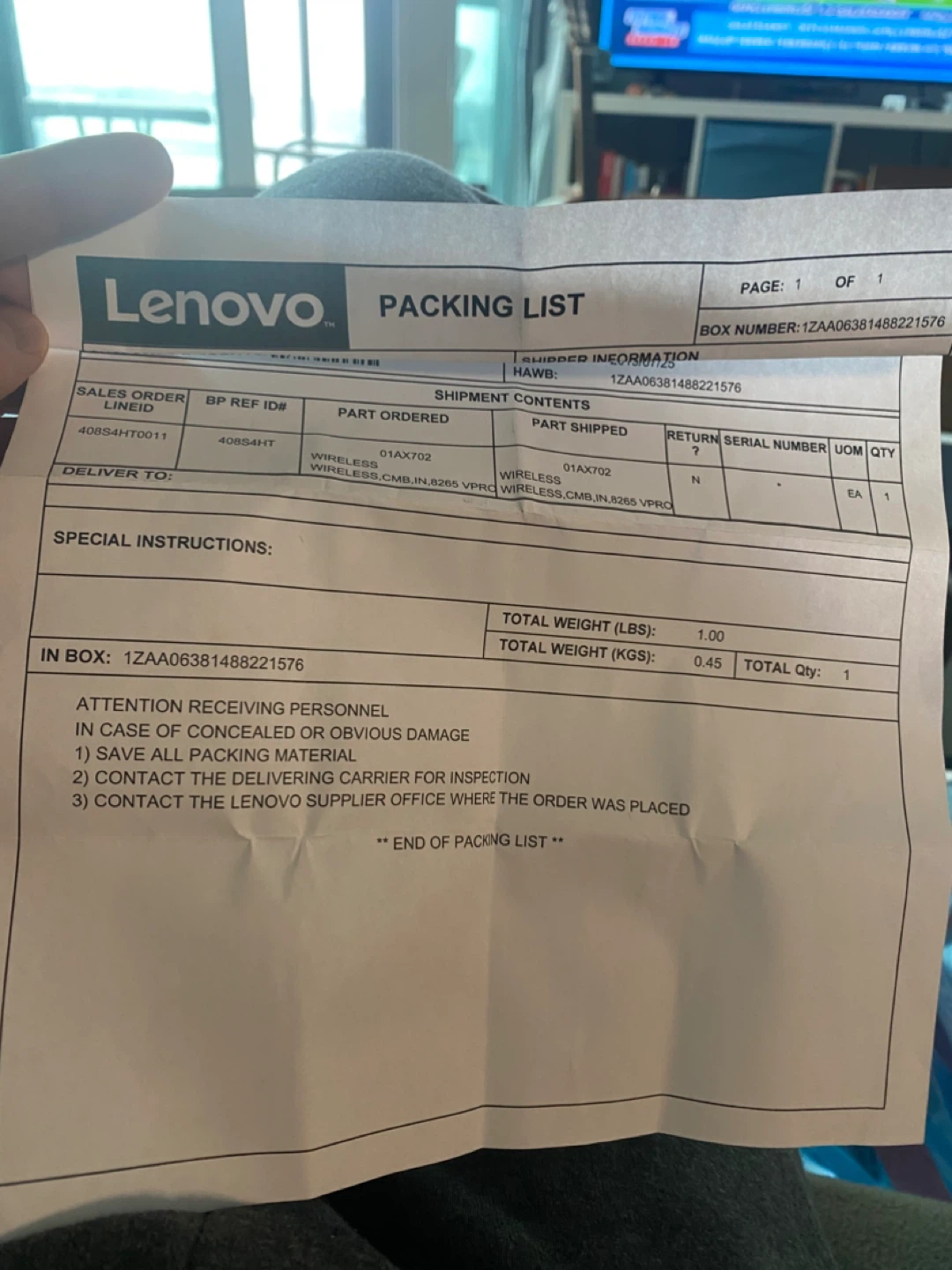 Lenovo Wireless Network Card - photo 2