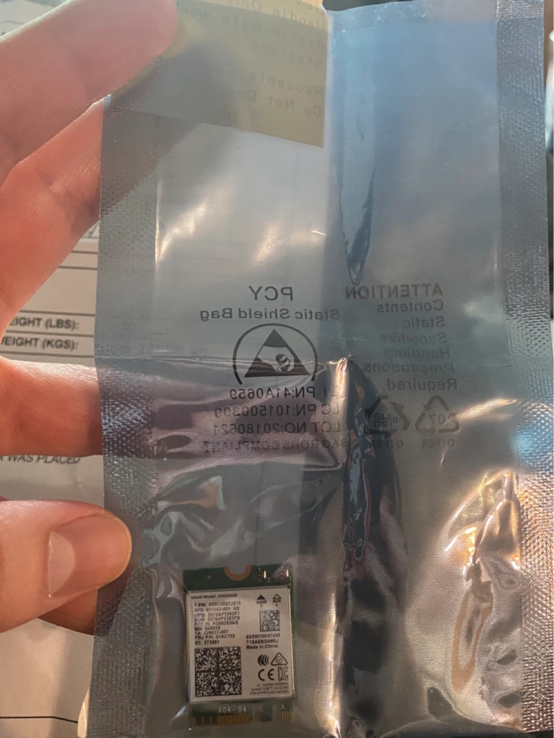 Lenovo Wireless Network Card