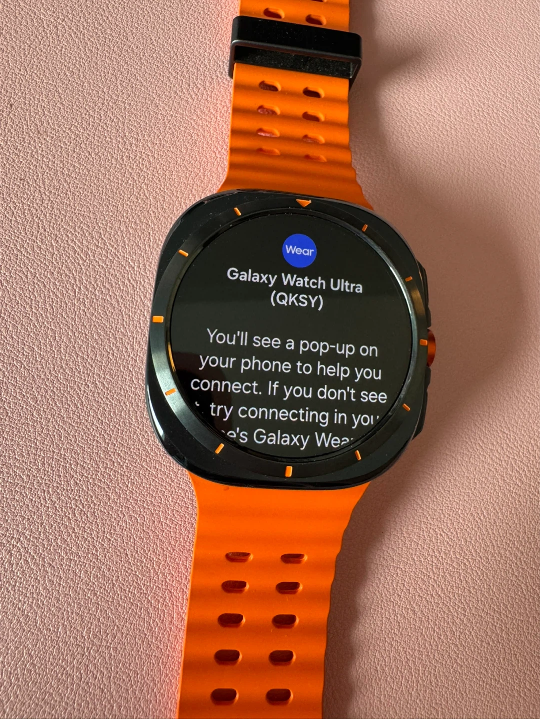 Samsung Galaxy Watch Ultra (QK5Y) Orange - photo 2
