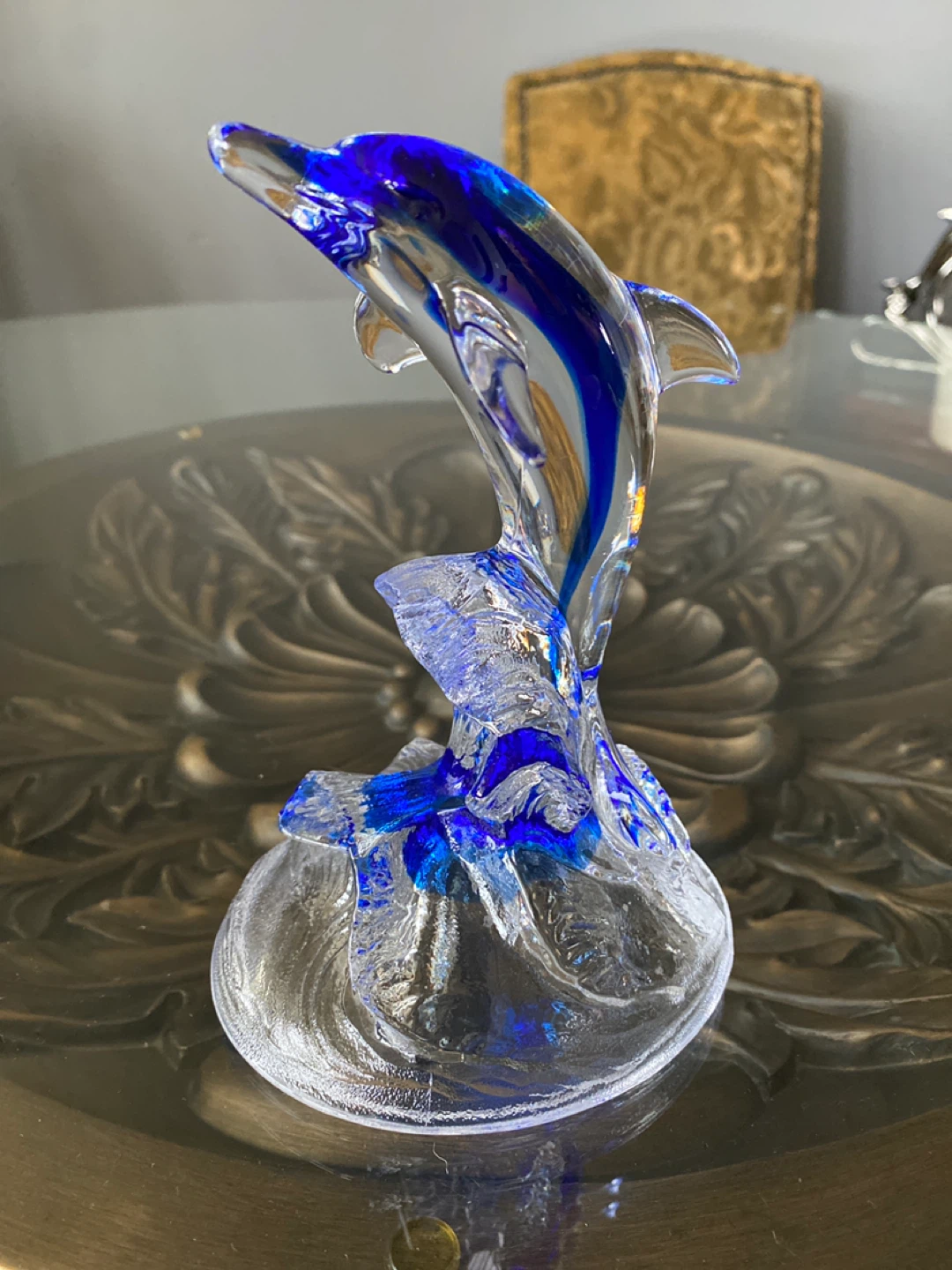 Dolphin figurines