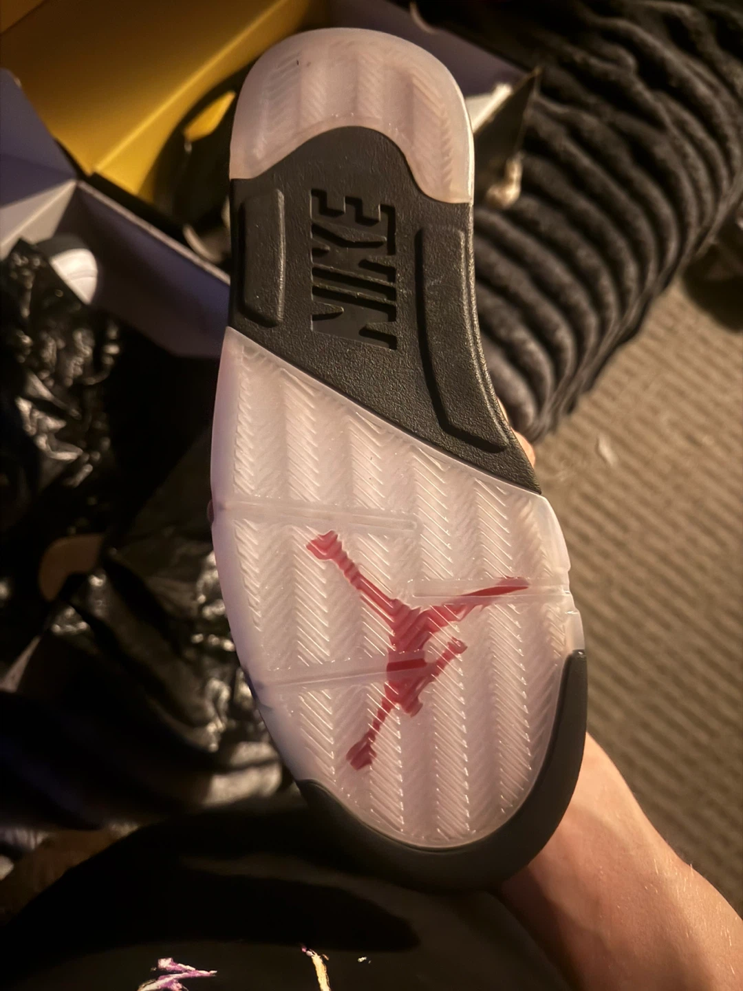 Nike Air Jordan 5 Retro (Fire Red) “Silver Tongue” Sneakers - photo 5