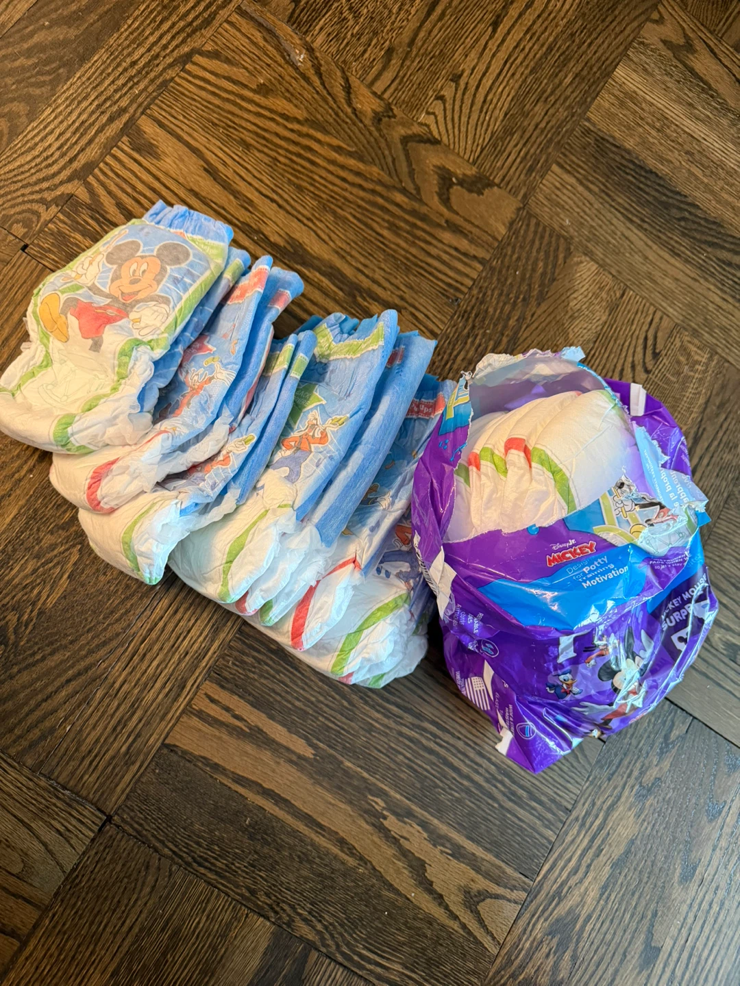 Free pull-ups size 3t-4t