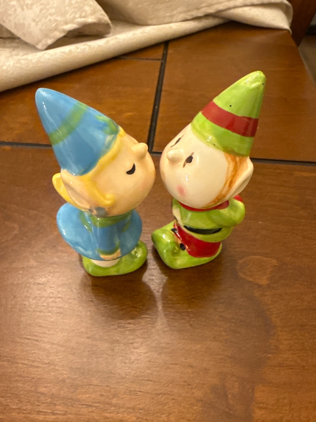 Ceramic Elf Salt and Pepper Shakers🥕