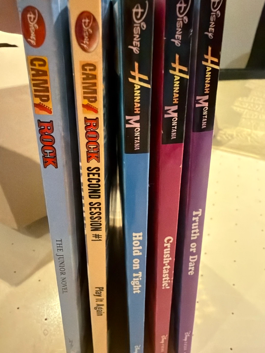 5 Disney Camp Rock & Hannah Montana Books - photo 4