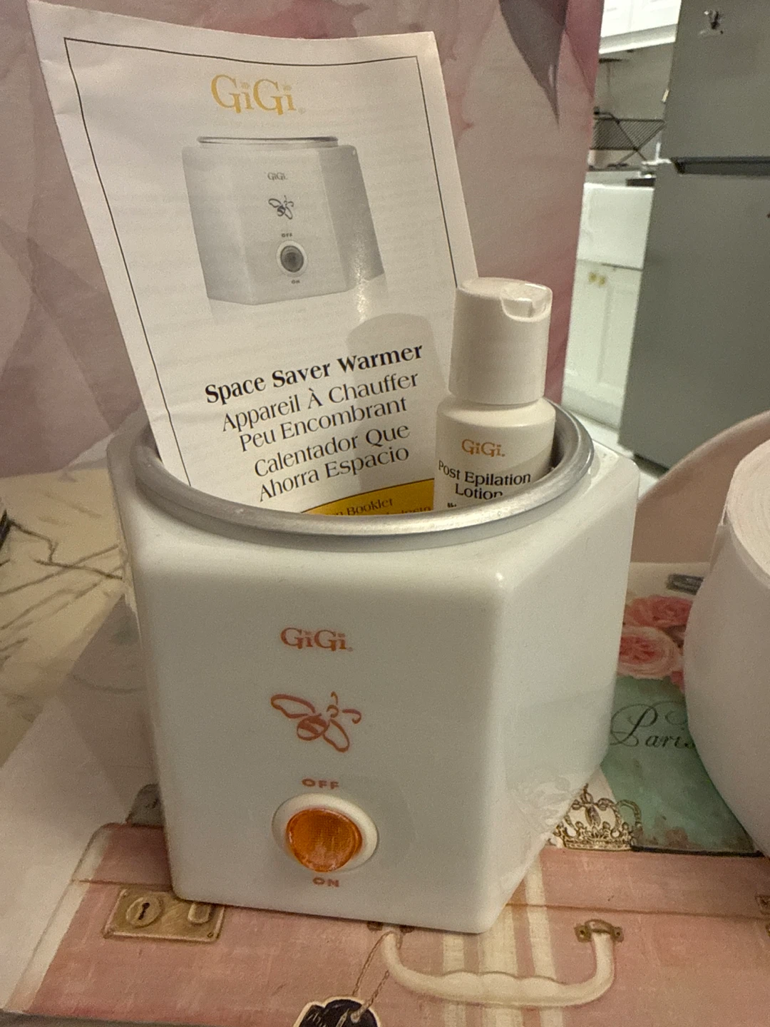 GiGi Space Saver Wax Warmer Kit with Post Epilation Lotion - photo 2
