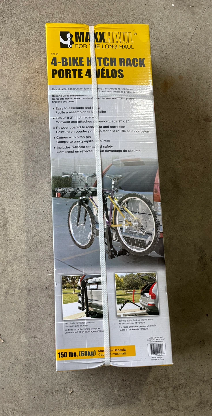 MAXX-HAUL 4-Bike Hitch Rack