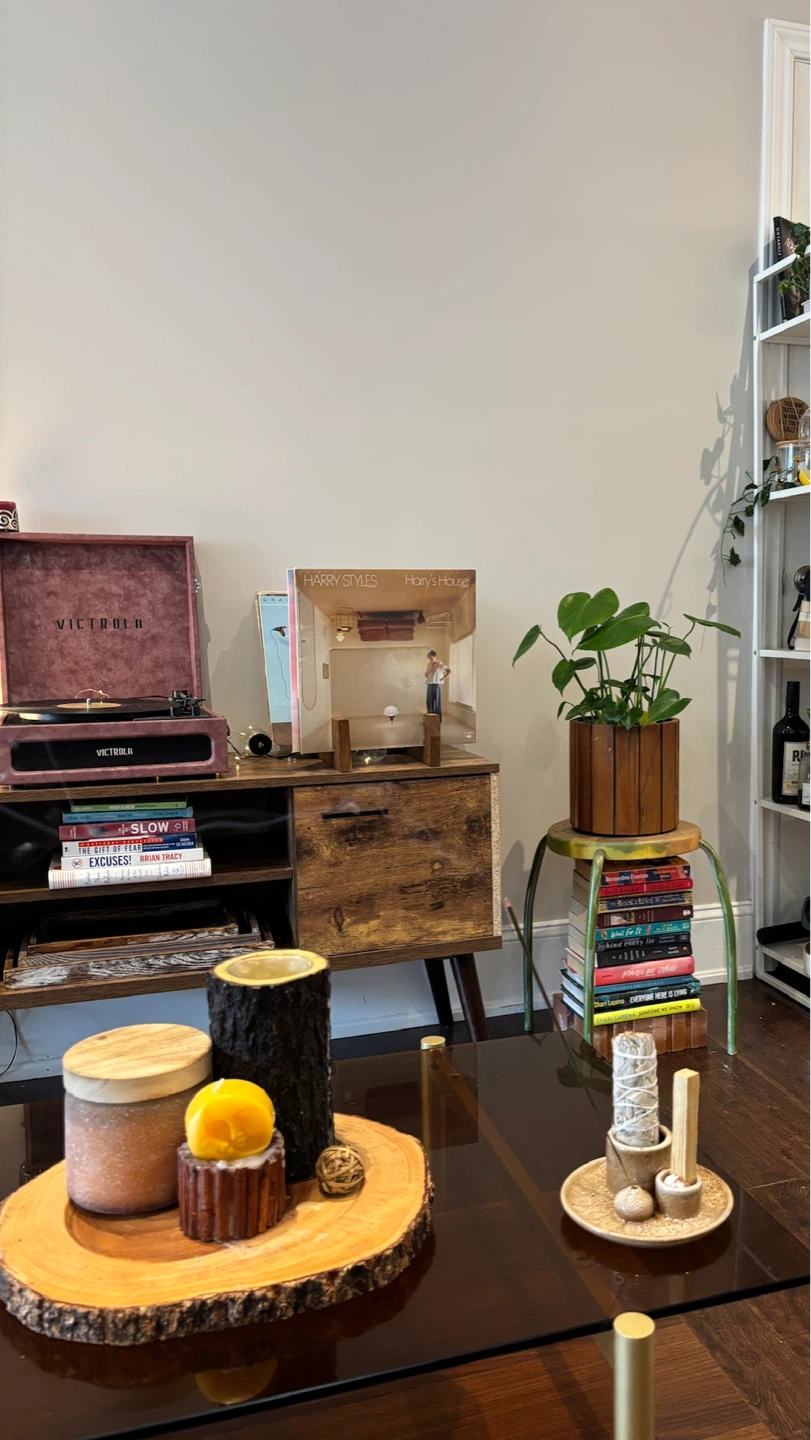 Decalle TV Stand - Pine/Wenge - photo 2