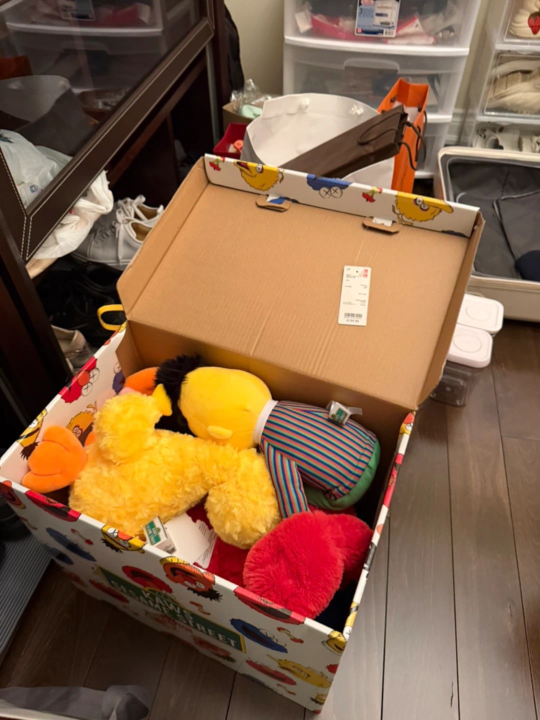 KAWS x Sesame Street Plush Toy Set - photo 2