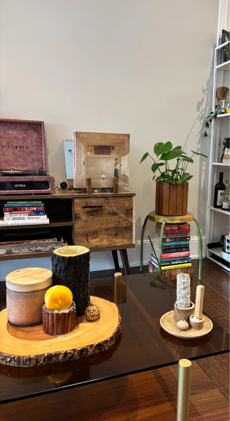 Decalle TV Stand - Pine/Wenge - photo 3