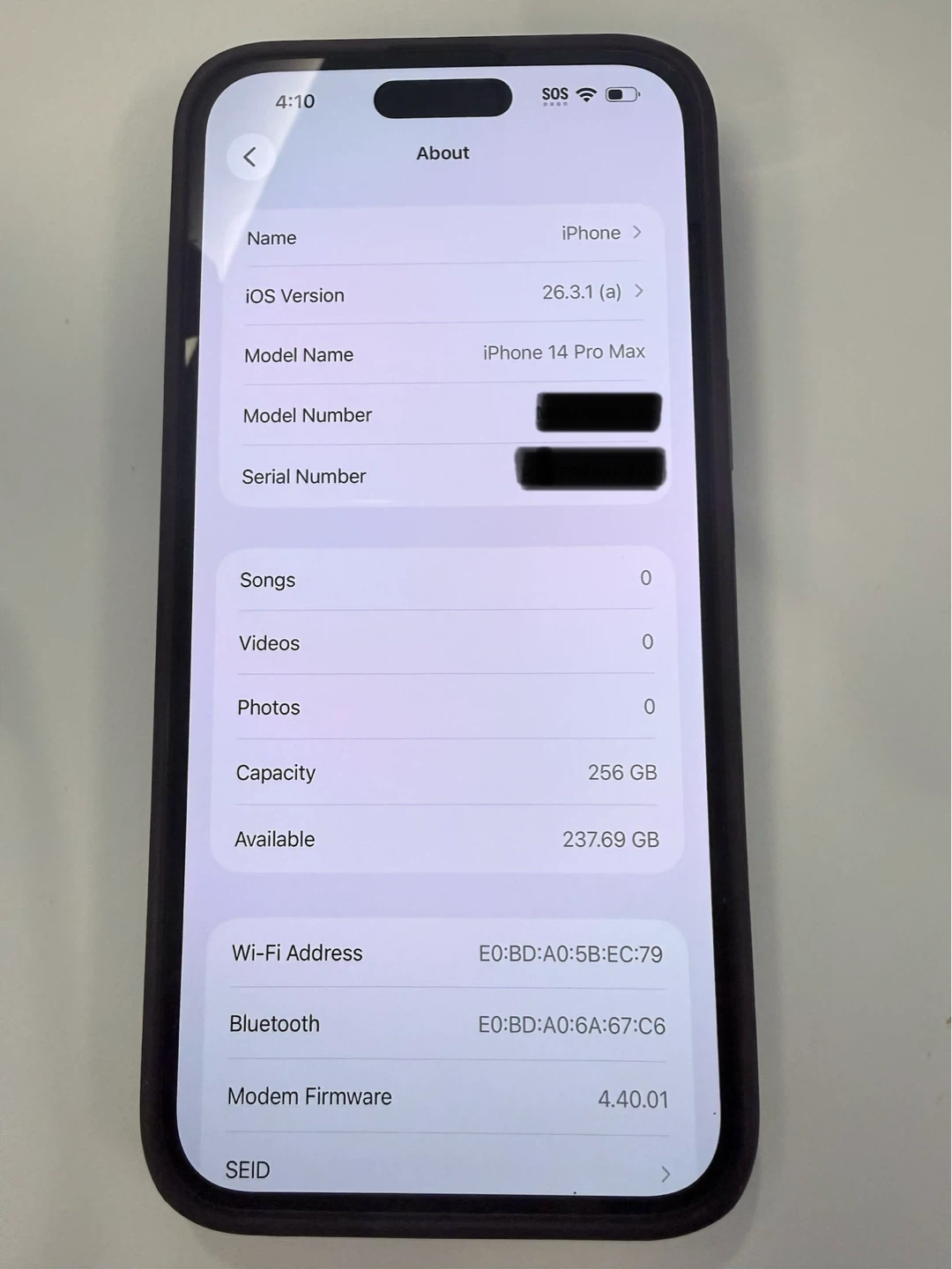 Apple iPhone 14 Pro Max 256GB - photo 5