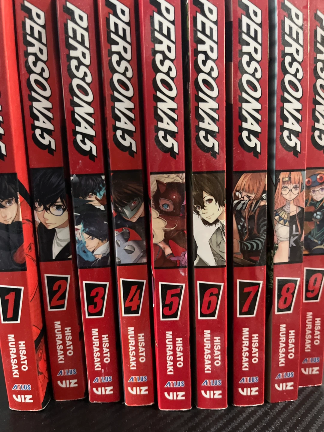 Persona 5 Manga Volumes 1-9