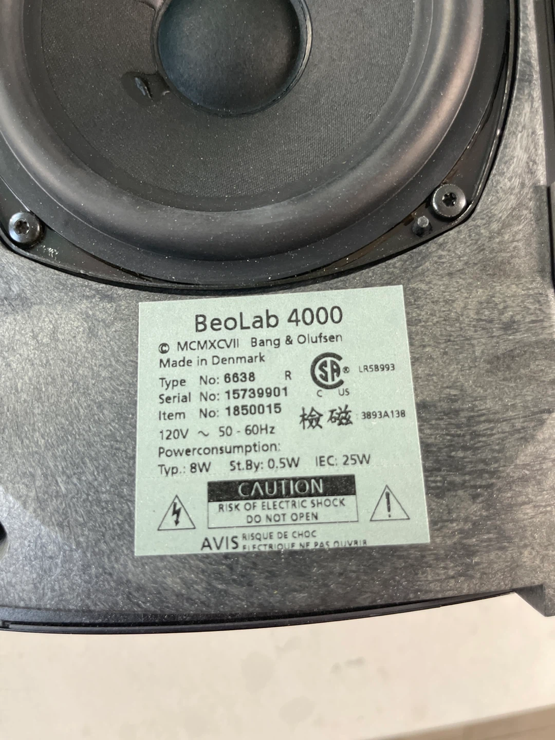 Bang & Olufsen BeoLab 4000 Speakers - photo 3
