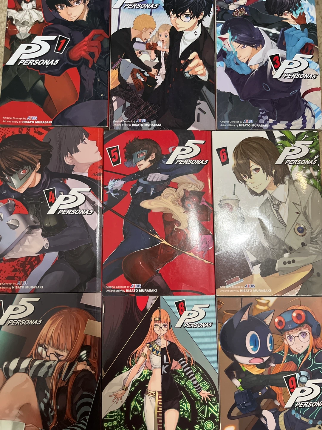 Persona 5 Manga Volumes 1-9 - photo 2