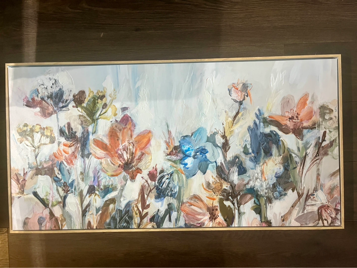 Floral Artwork Canvas Painting