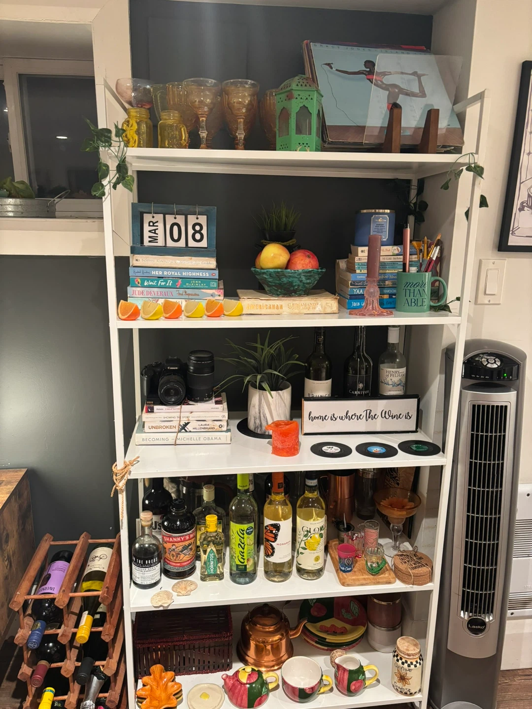 White Display Shelf - photo 5