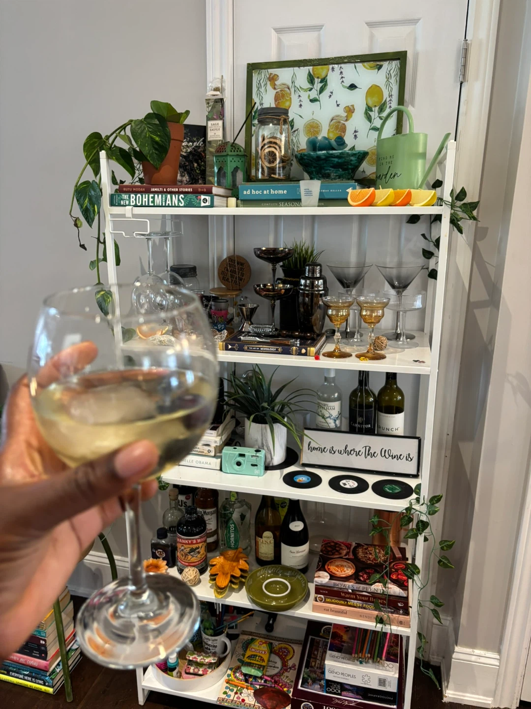 White Display Shelf