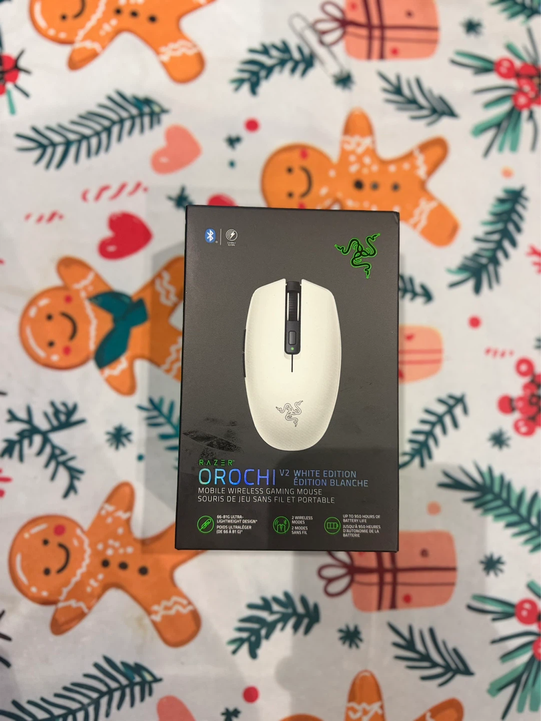 Razer Orochi V2 White Edition Mobile Wireless Gaming Mouse