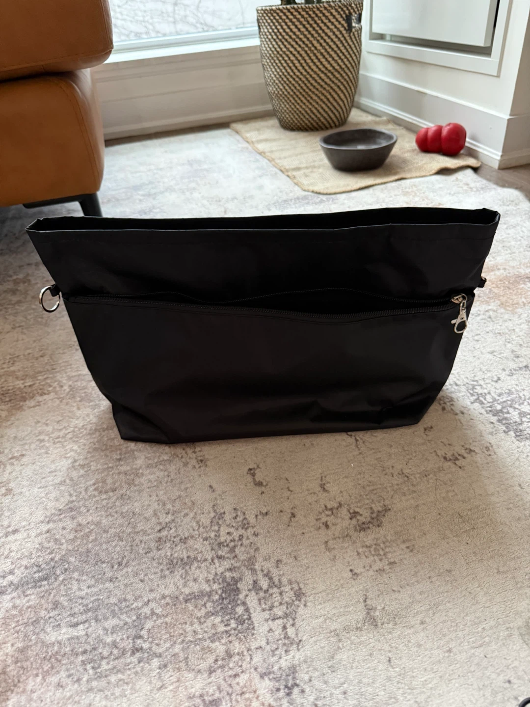 Black X-Large Bag Organizer Insert