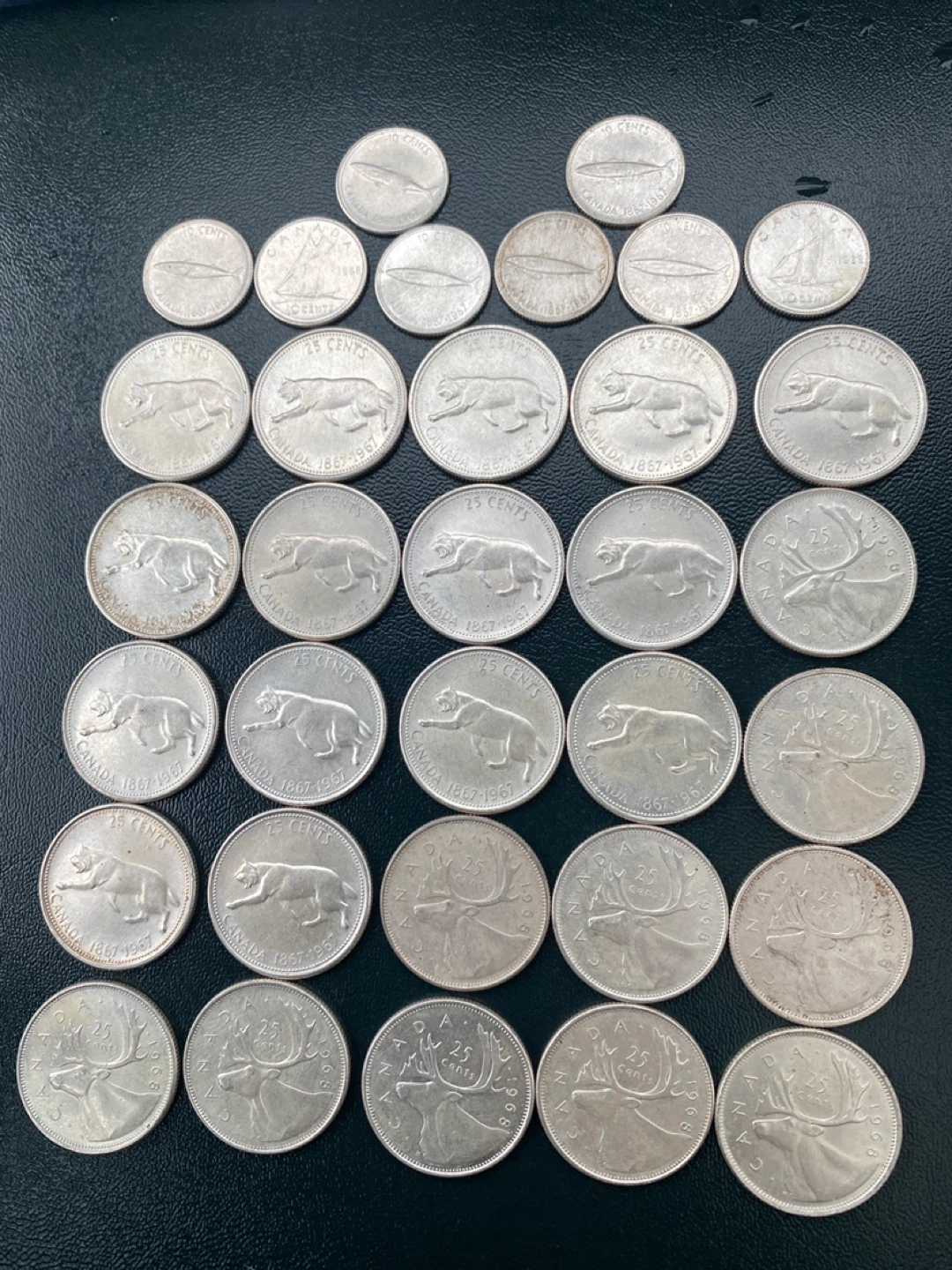 33- Collection of Canadian silver Coins - photo 2