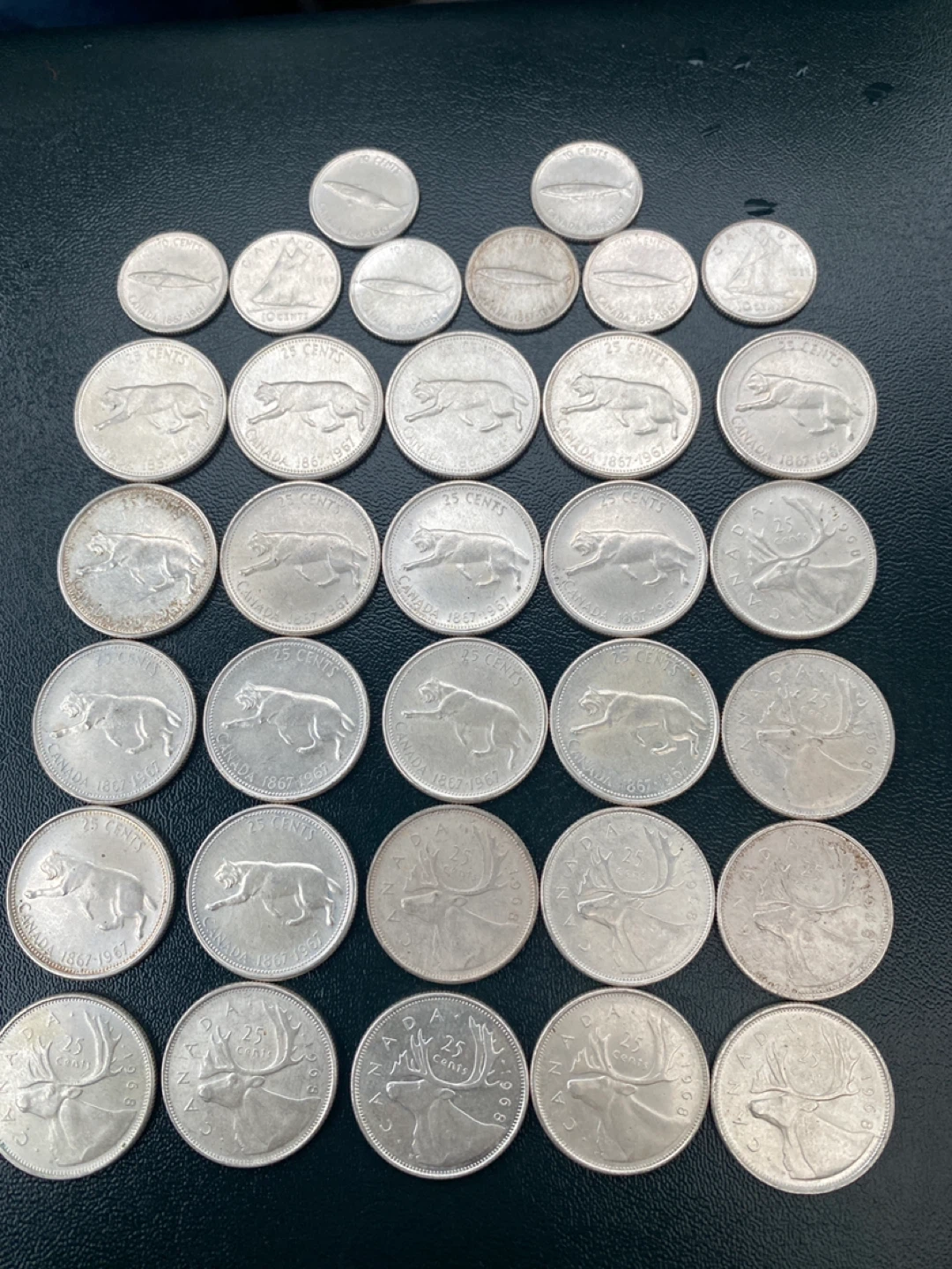 33- Collection of Canadian silver Coins - photo 3