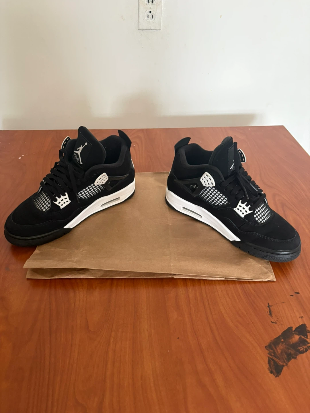 Air Jordan 4 Retro Black Cat Sneakers - photo 3