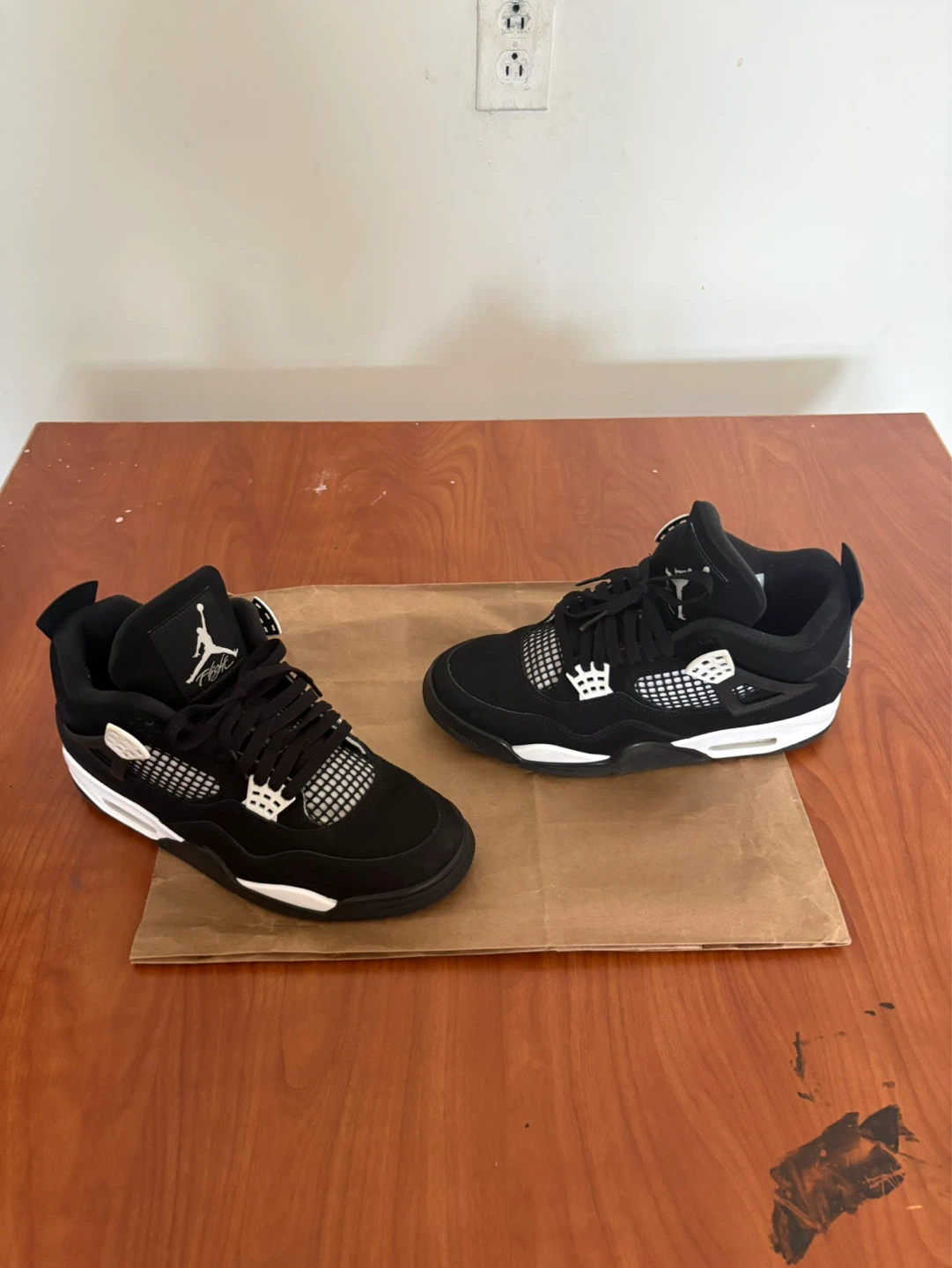 Air Jordan 4 Retro Black Cat Sneakers - photo 2